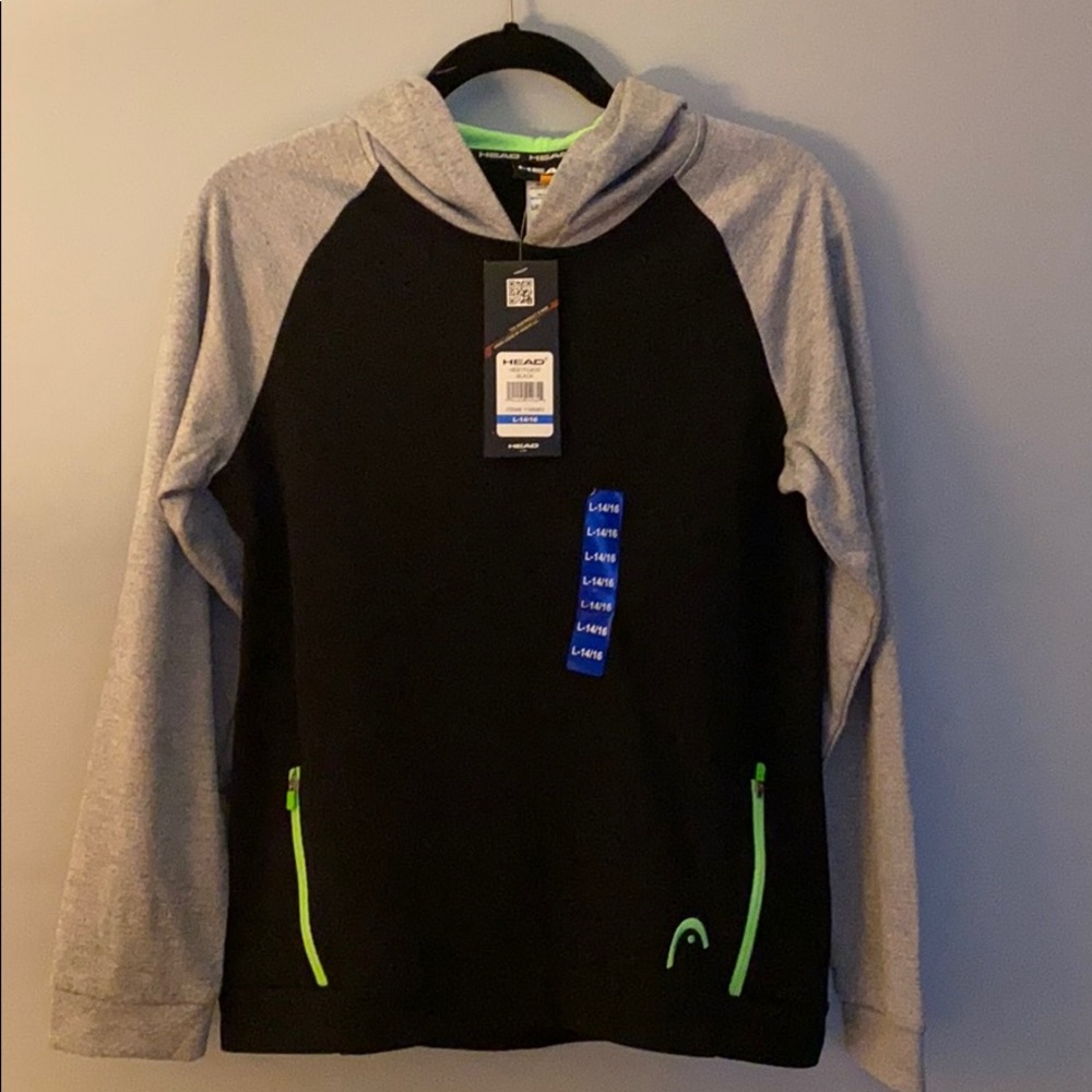 Youth Size 14/16 Head Hooded Sweatshirt